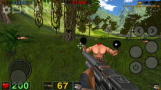 Herunterladen Serious Sam Aktion für Android Bildschirmfoto 5