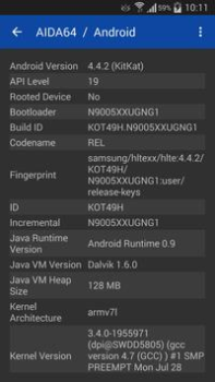 Herunterladen AIDA64 Werkzeuge für Android Bildschirmfoto 6
