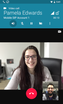 Herunterladen Zoiper IAX SIP VOIP Softphone Kommunikation für Android Bildschirmfoto 5