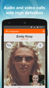 Herunterladen Linphone Kommunikation für Android Bildschirmfoto 2