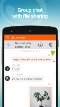 Herunterladen Linphone Kommunikation für Android Bildschirmfoto 3