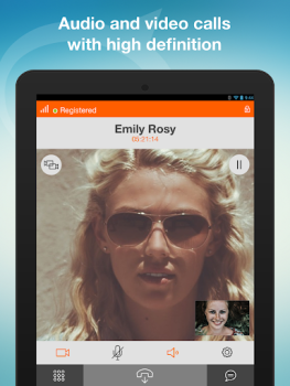 Herunterladen Linphone Kommunikation für Android Bildschirmfoto 6