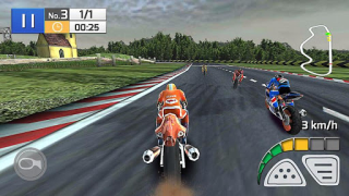 Herunterladen Echte Motorradrennen 3D Rennen für Android Bildschirmfoto 4
