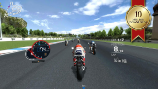 Herunterladen Real Moto Rennen für Android Bildschirmfoto 2
