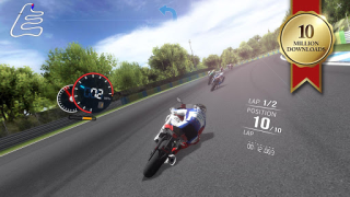 Herunterladen Real Moto Rennen für Android Bildschirmfoto 3