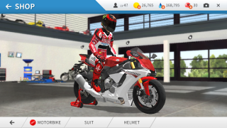 Herunterladen Real Moto Rennen für Android Bildschirmfoto 7