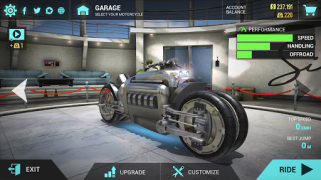 Herunterladen Ultimate Motorcycle Simulator Rennen für Android Bildschirmfoto 2