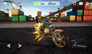 Herunterladen Ultimate Motorcycle Simulator Rennen für Android Bildschirmfoto 3