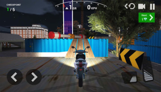 Herunterladen Ultimate Motorcycle Simulator Rennen für Android Bildschirmfoto 7