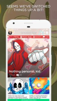 Herunterladen Underswap Soziales für Android