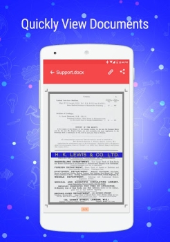 Herunterladen Docx Viewer Arbeit für Android Bildschirmfoto 5