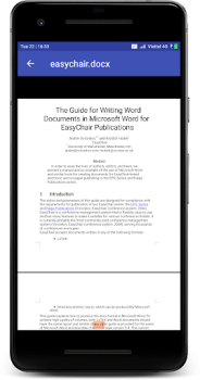 Herunterladen Docx Reader - Office Reader Arbeit für Android Bildschirmfoto 3