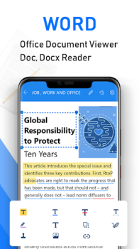 Herunterladen Word Office - Word Docx, Word Viewer for Android Arbeit für Android Bildschirmfoto 2