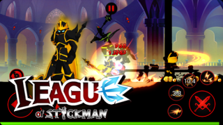 Herunterladen League of Stickman Free- Shado Aktion für Android Bildschirmfoto 5