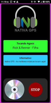 Herunterladen Rádio Nativa GPS Kommunikation für Android Bildschirmfoto 2