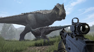 Herunterladen Dino Hunter - Wild Jurassic Hunting Expedition Aktion für Android Bildschirmfoto 4