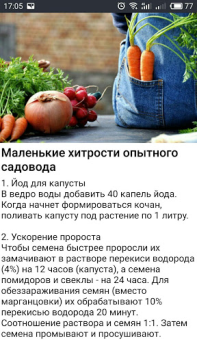 Herunterladen ОГОРОД Хитрости садоводов Bücher und Leitfäden für Android Bildschirmfoto 5
