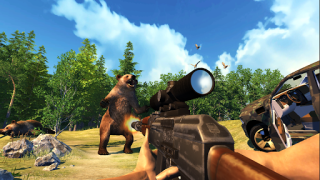 Herunterladen Hunting Simulator 4x4 Aktion für Android Bildschirmfoto 2