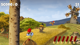 Herunterladen Moorhuhn Remake Arkade für Android Bildschirmfoto 3