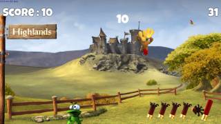 Herunterladen Moorhuhn Remake Arkade für Android Bildschirmfoto 4