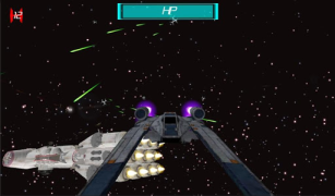 Herunterladen X-Wing Flight Arkade für Android Bildschirmfoto 3