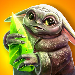 Logo Square Baby Yoda: Cyber Casual Force Adventures