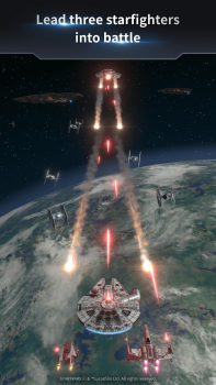 Herunterladen StarWars™: StarfighterMissions Rollenspiele für Android Bildschirmfoto 2