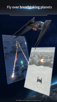 Herunterladen StarWars™: StarfighterMissions Rollenspiele für Android Bildschirmfoto 5