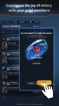 Herunterladen StarWars™: StarfighterMissions Rollenspiele für Android Bildschirmfoto 7