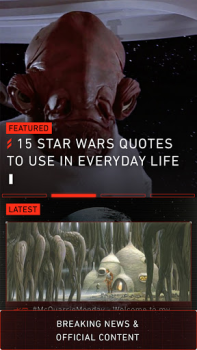 Herunterladen Star Wars Unterhaltung für Android Bildschirmfoto 7
