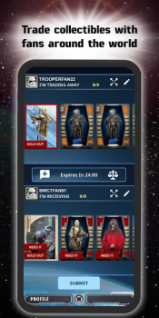 Herunterladen Star Wars Kartenhändler –Topps Unterhaltung für Android Bildschirmfoto 2