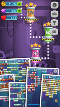 Herunterladen Brick Breaker Lab Arkade für Android Bildschirmfoto 4