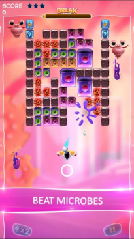 Herunterladen Bio Bricks Breaker Arkade für Android Bildschirmfoto 4