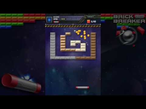 Brick-Breaker Stern: Weltraum