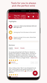 Herunterladen Vivino: Kaufe den besten Wein Essen & Trinken für Android Bildschirmfoto 6