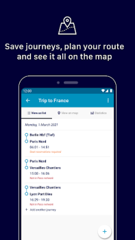 Herunterladen Eurail/Interrail Rail Planer Karten & Navigation für Android Bildschirmfoto 4