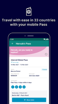 Herunterladen Eurail/Interrail Rail Planer Karten & Navigation für Android Bildschirmfoto 5