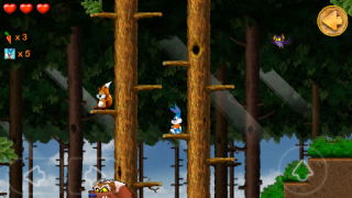 Herunterladen Beeny Rabbit Adventure Platformer World Arkade für Android Bildschirmfoto 2