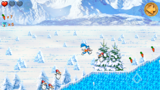 Herunterladen Beeny Rabbit Adventure Platformer World Arkade für Android Bildschirmfoto 7