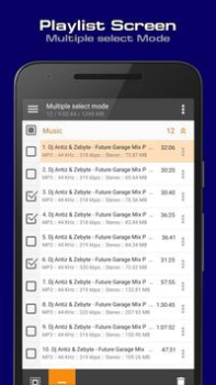 Herunterladen AIMP Musik und Audio für Android Bildschirmfoto 4