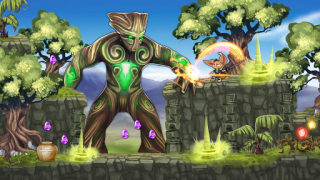 Herunterladen Fin & Geheimnis: Jump 'n' Run Abenteuer für Android Bildschirmfoto 2