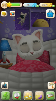 Herunterladen Sprechende Katze Oscar Gelegentlich für Android Bildschirmfoto 2