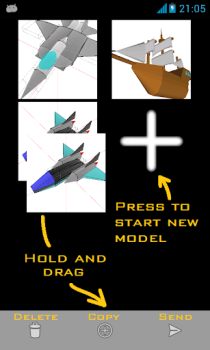 Herunterladen Qubism 3D modeling Arbeit für Android Bildschirmfoto 2