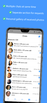 Herunterladen Hust - anonymer chat mit bild Partnersuche für Android Bildschirmfoto 6
