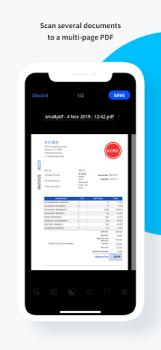 Herunterladen Smallpdf: PDF Scanner & Editor Arbeit für Android Bildschirmfoto 6