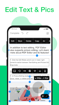 Herunterladen PDF Reader Pro: Edit PDF Arbeit für Android Bildschirmfoto 2