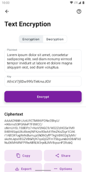 Herunterladen Crypto - Encryption Tools Werkzeuge für Android Bildschirmfoto 2