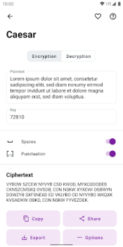 Herunterladen Crypto - Encryption Tools Werkzeuge für Android Bildschirmfoto 5