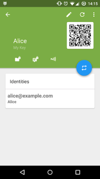Herunterladen OpenKeychain: Easy PGP Kommunikation für Android Bildschirmfoto 4