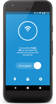 Herunterladen Encrypt.me - Super Simple VPN Werkzeuge für Android Bildschirmfoto 2